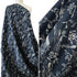 Hokkoh Cotton Shantung - ‘Woodland Follies' Navy *Last Piece 4.3m